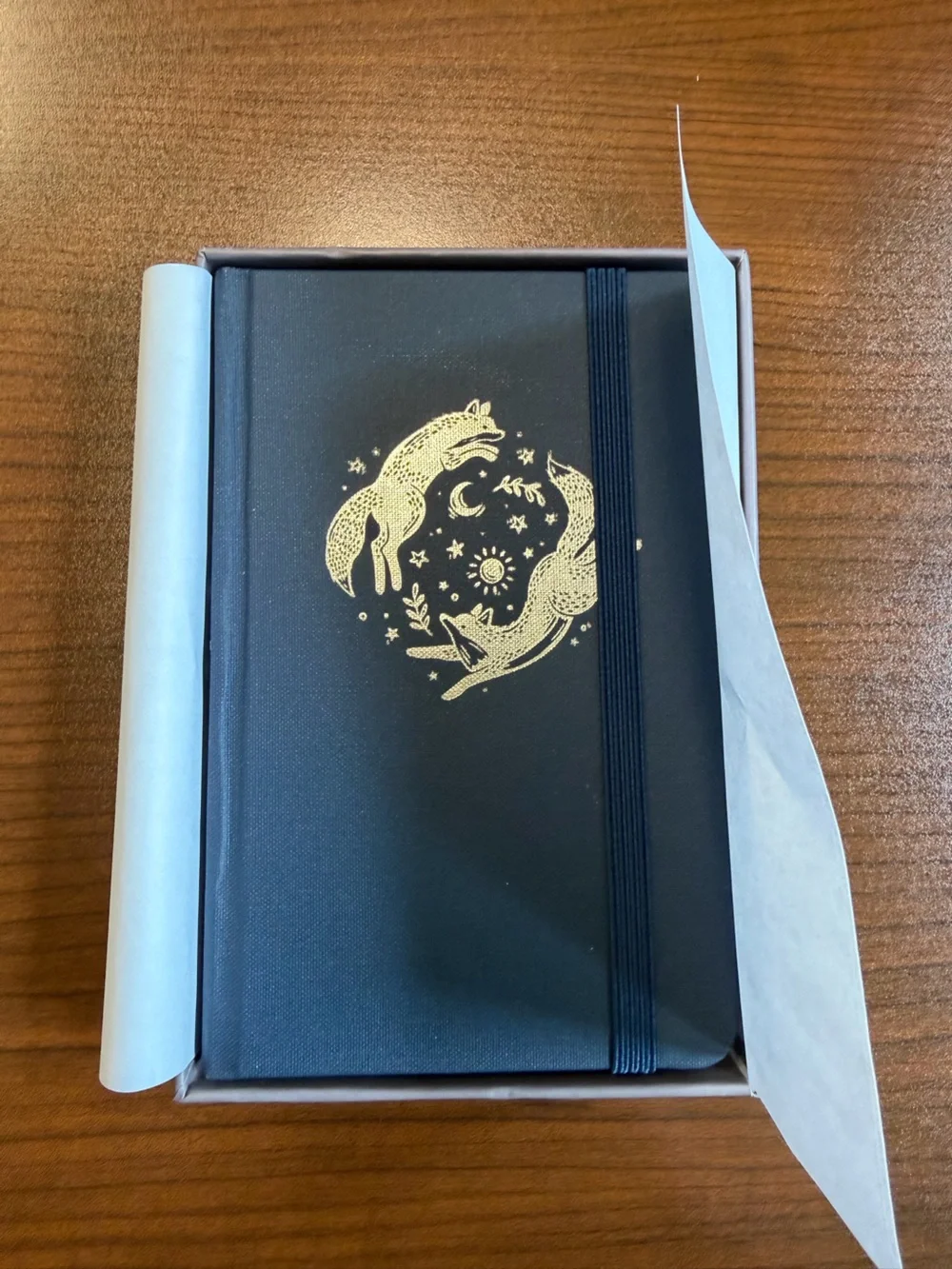 Archer and Olive Forest Fox Dot grid notebook